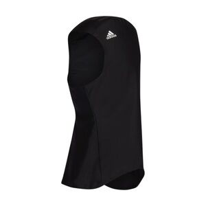 Adidas Women's Standard 3 Stripes Swim Hijab + Inner Cap Black Large B0C3WXJ2SW